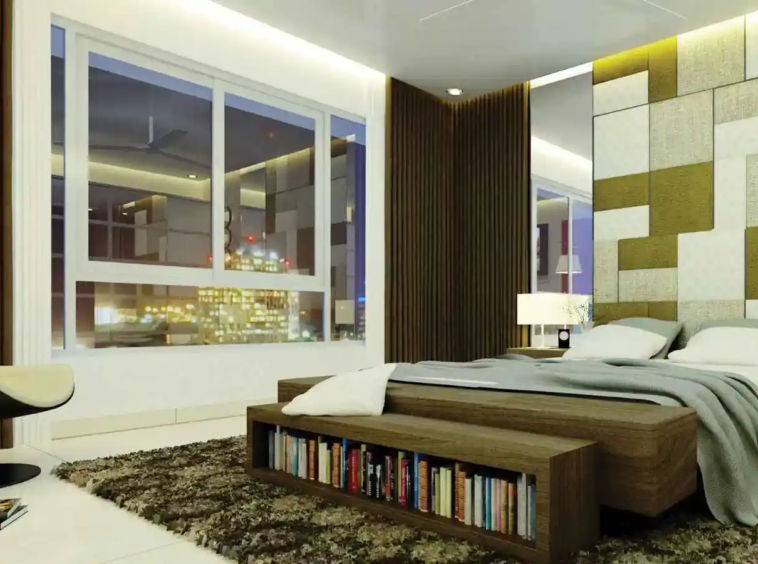 Exterior view of Prestige Fairfield luxury 4BHK apartment in Dollars Colony, Bangalore – ready-to-move-in high-rise flats with premium amenities.