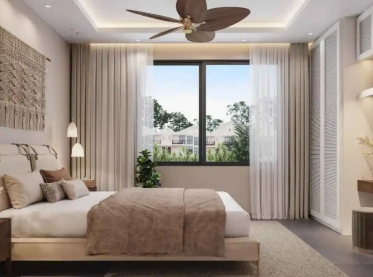 Sobha Galera Row Houses in Whitefield – Luxury Villas with Sloped Roofs and Central Courtyards – View elegant Spanish-style architecture featuring warm clay roofs, central green courtyards, and ornamental iron railings in a peaceful gated community with top-notch security and modern amenities.