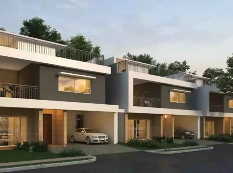 Luxury Adarsh Villas Sarjapur with independent living and modern comforts.