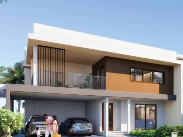 Spacious 4bhk Adarsh Villas Sarjapur with rooftop terraces and family-friendly design.